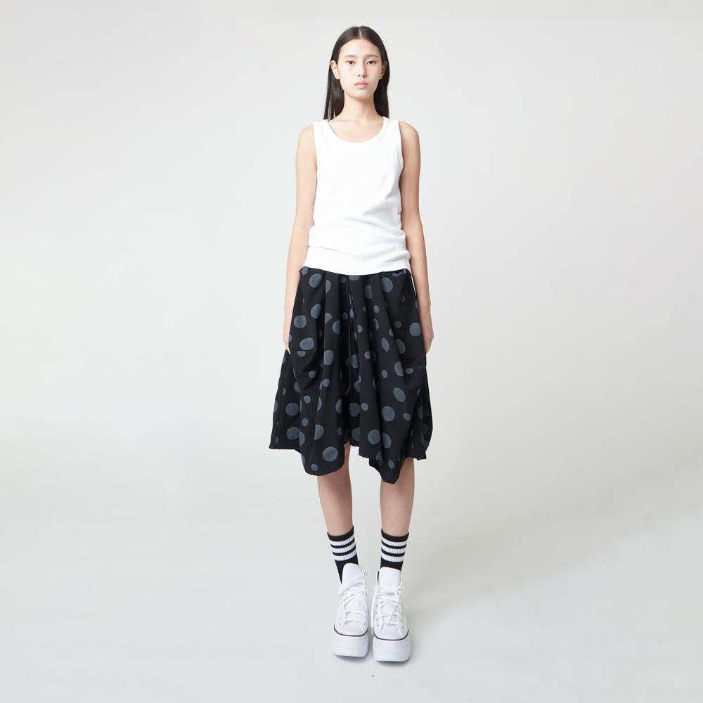ATHPLATFORM Aw51Pt03 Dot Bermuda Shorts_Black