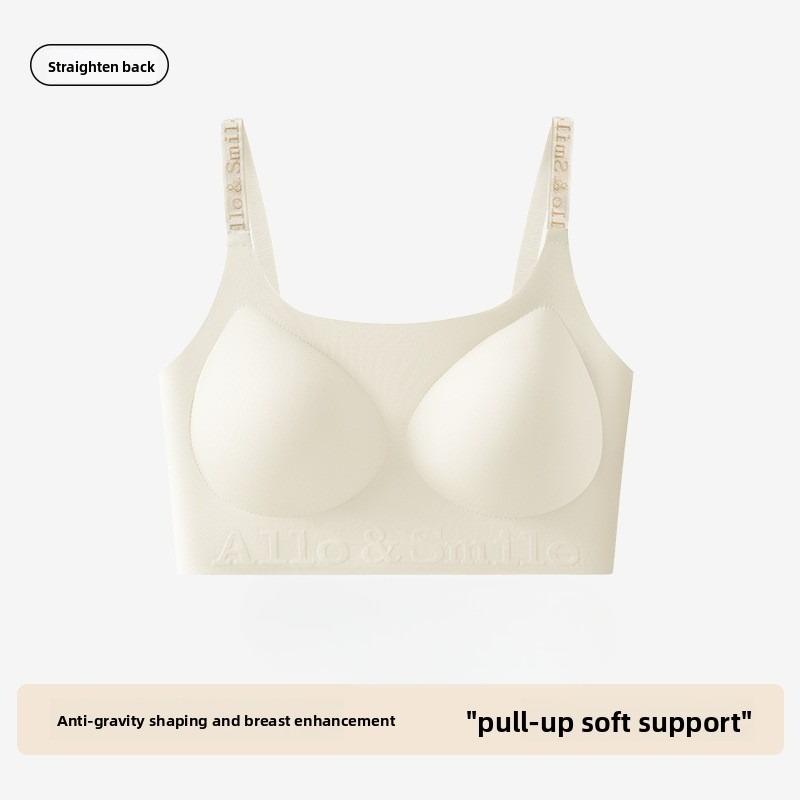 Female Fixed Cup Holder Chest Thin Anti Droop Lifting Widened No Trace Invisible Underwear