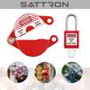 2 Sets Gate Valve Lockout and Safety Padlocks, Valve Lockout Device for 1 to 2-1/2 inch Diameter Valve Handles, Suited for Outdoor Water Spigot