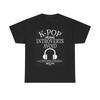 K-Pop-T-Shirt für Introvertierte – Herren- und Damen-Shirts – Lustige Sprüche, Comedy-Grafik, Unisex, schwere Baumwolle