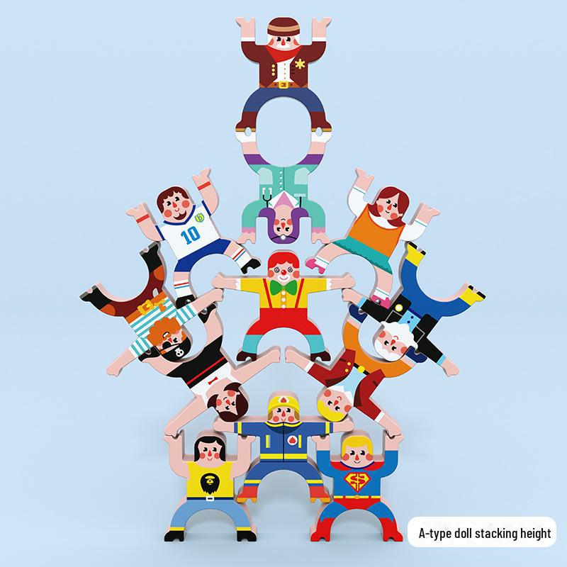 

Геркулес Ниндзя Складные блоки: Интерактивная игра на равновесие для родителей и детей для раннего образования