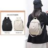 Schoolbag Multifunctional Backpack 1011 Spring and Summer New Fashion Versatile Large Capacity Backpack Women's School Bag Crossbody Light Bag