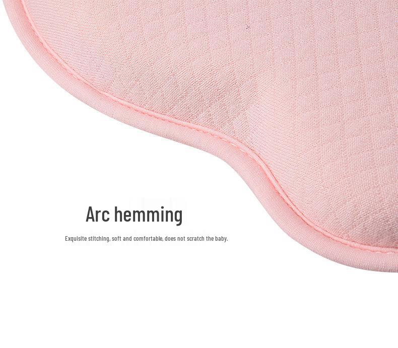 Adjustable Infant Memory Foam Pillow for Newborns: Breathable, Washable, Head-Shaping Support
