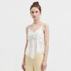 Shop   Women V Neck Adjustable Strap Lace Side Line Concealed Zipper Cami Blouse