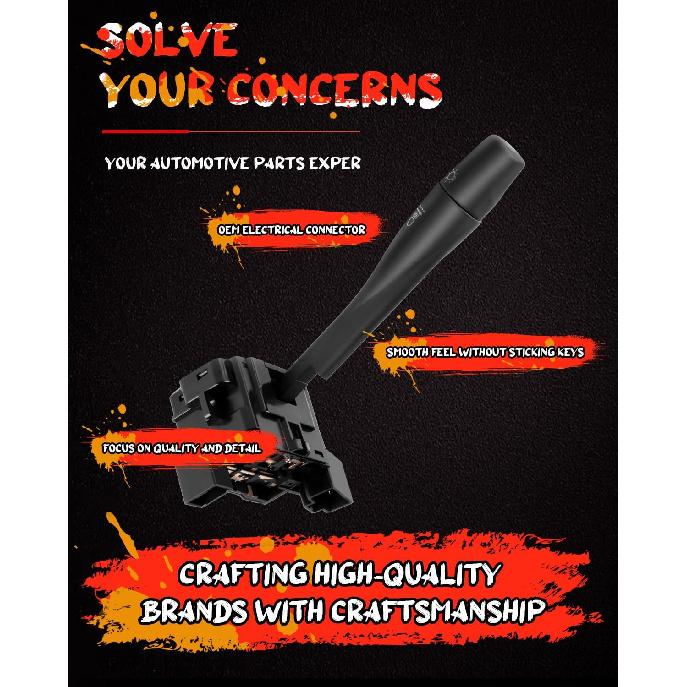 OE 2554040U60Turn Signal Switch Multi-Function Combination Switch Compatible with for Nissan 200 SX 1995-1998 for Nissan Altima 1993-2001 for Nissan