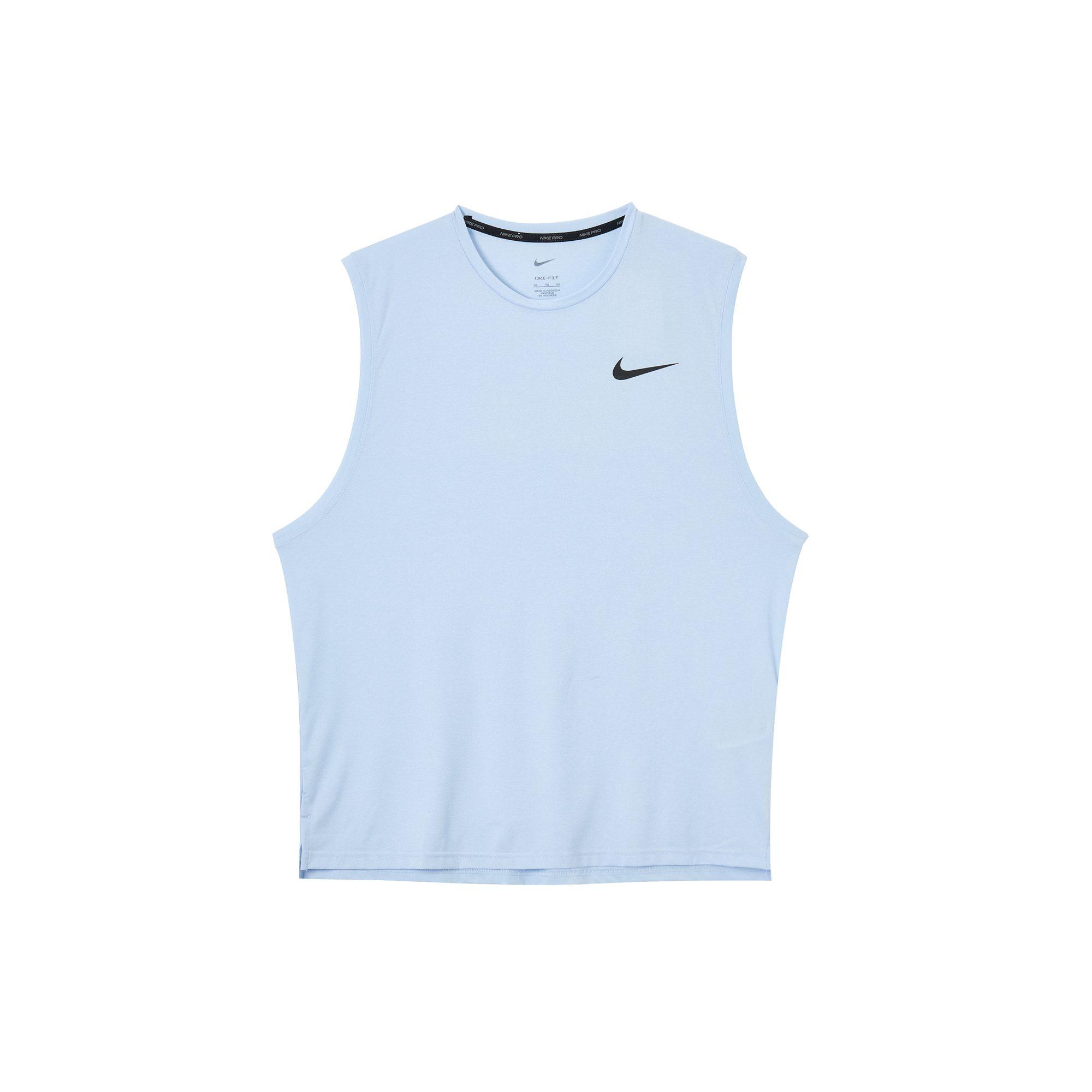 Nike Dry Tank Tops Men`s Blue
