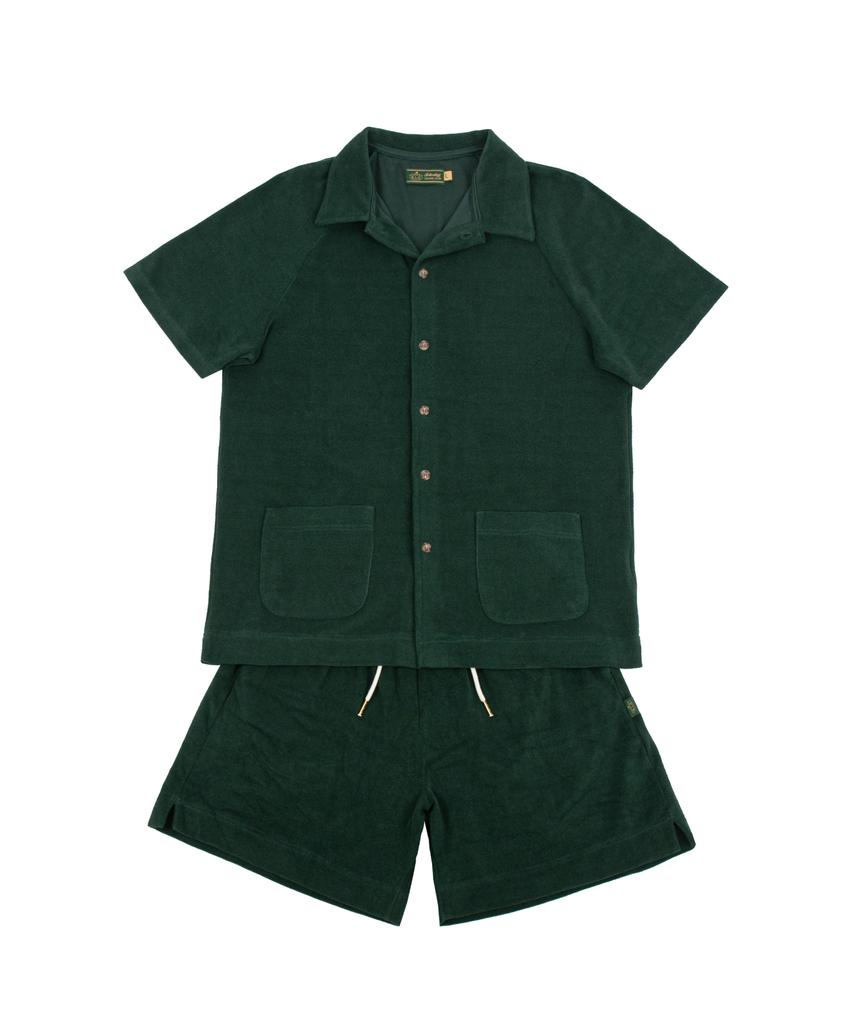 Seleodeilejeokeulleob Leisure Terry Short Pants (Unisex) - British Racing Green