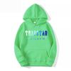 TRAPSTAR Men's Sportswear: Warm 18-Color Hooded Sweatshirt & Pants Set
