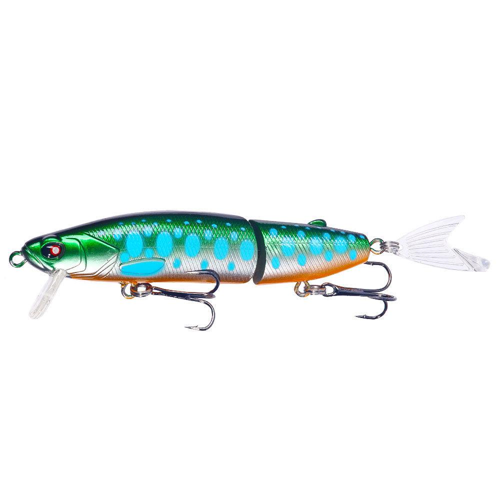 

2Lure Set12CM15.5GBionic Fake Bait Hard Bait Multi-section Fishing Lure Fishing Gear Boxed Fishing Fake Bait 12CM-15.5G-6
