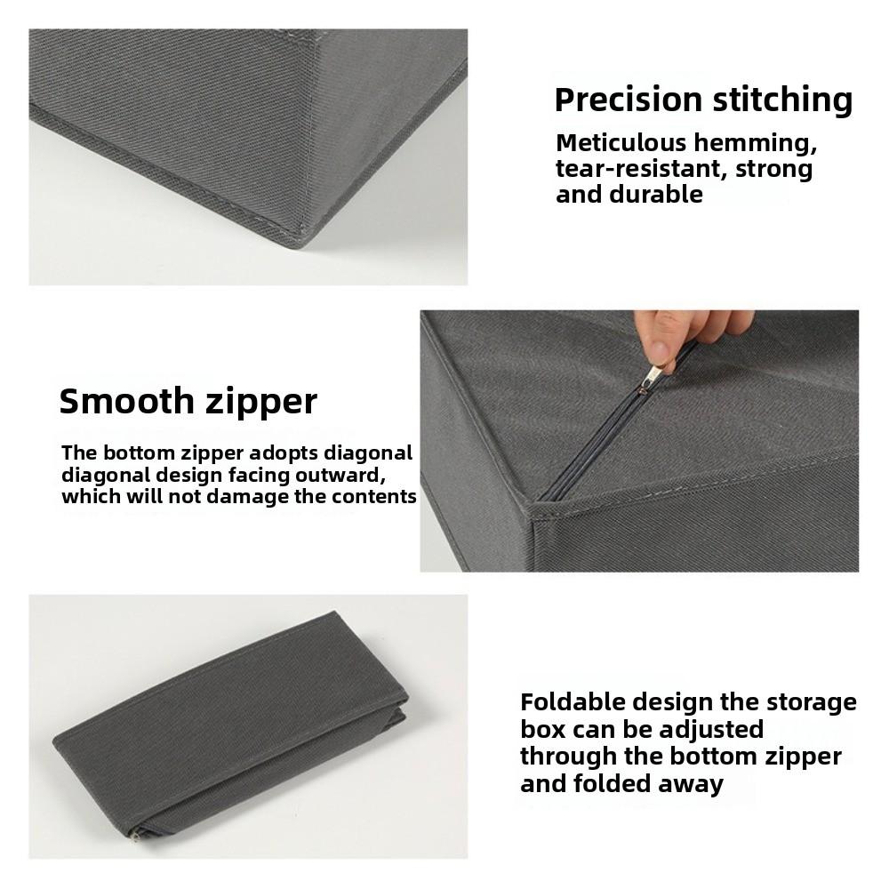 Organizatoare sertare cu design pliabil, coș de depozitare lenjerie cu compartimente multiple, depozitare dulap