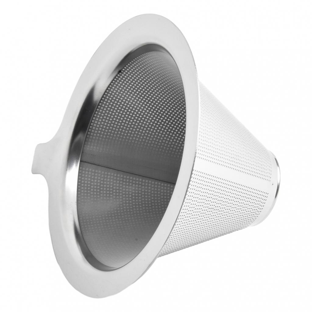 Coffee Filter Dripper Filter Tea Strainer Stainless Steel Pour Over Cone 2018