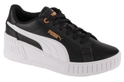Karmen Wedge, Womens Black Sneakers