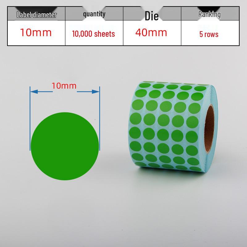 Waterproof Adhesive Thermal Barcode Stickers - Various Sizes