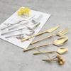 3 Colors Matte Tableware Western Knife Coffee Spoon Fork Dinnerware Set 304 Stainless Steel Cutlery Set Patry Kitchen Silverware