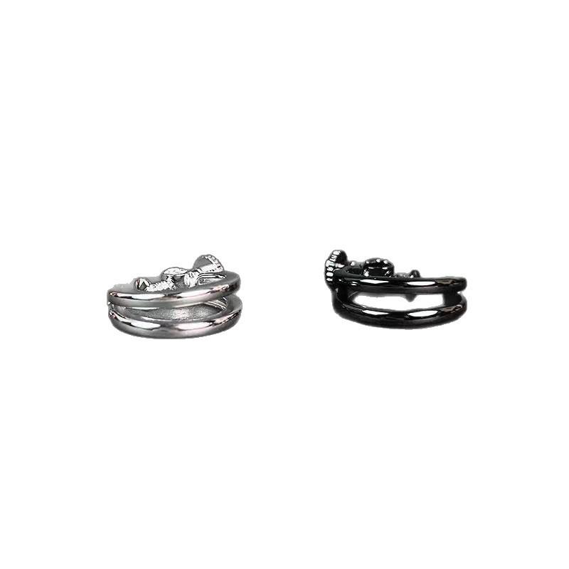 Ear Hook Male Screw Style Adjustable Tightness Ear Ring Ear Bone Clamp Without Ear Piercing Holes