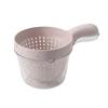 3Pcs Double Layer Drain Basket with Handle 2-in-1 Strainer Storage Container Small Vegetable Fruit Mini Berry Tomato Grape Washing Colander Bowl