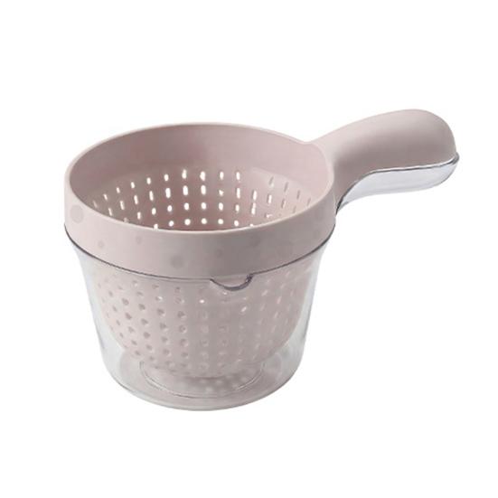 3Pcs Double Layer Drain Basket with Handle 2-in-1 Strainer Storage Container Small Vegetable Fruit Mini Berry Tomato Grape Washing Colander Bowl