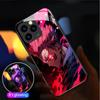 Applicable To Apple Mobile Phone Case Men's and Women's Glass Animation New Models
