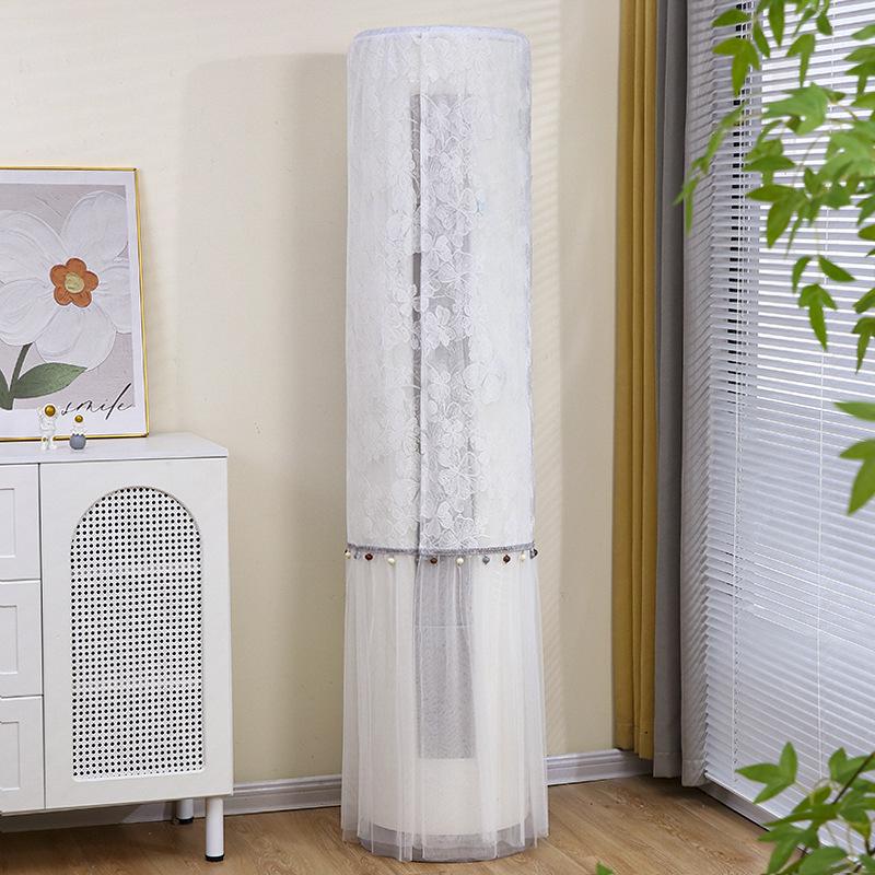 Universal Vertical Air Conditioner Dust Cover for Gree, Midea, Haier - Use Without Removal