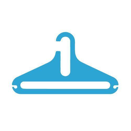 

Color Acrylic Hangers Acrylic Translucent Hangers, Premium Crystal Dress Hangers Clothes Hangers For Clothing Stores, Home Use 6 pieces синий