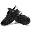 JB780 2025 Hot Black Mesh Safety Shoes Comfortable Slip Resistant Protective Boots Summer Breathable Men's Sports Shoes