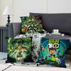 B-Ben10 Animiertes Kissen Anime Kissen Sofa Bett Kopfkissenbezug Kissenbezug 45x45 Cm Mode