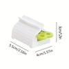 3Pcs Manual Toothpaste Squeezer Toothpaste Tube Holder Facial Cleanser Rolling Squeezing Dispenser Bathroom Accessories