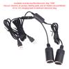 1PC Auto Interior Accessories 5V To 12V Car Cigarette Socket USB Converter Power Adapter Controller Plug Connector