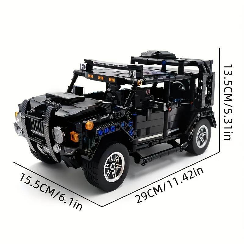 1020 Pellet Off-Road Vehicle Assembly Model Kit,Vehicle Home Ornament Toy, Racing Sports Car Building Block Holiday Gift, Building Blocks for Adults
