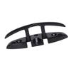 5in Boat Folding Cleat Heavy Duty Black Stainless Steel Marine Dock Cleat for Yachts Speedboats Fishing Boats