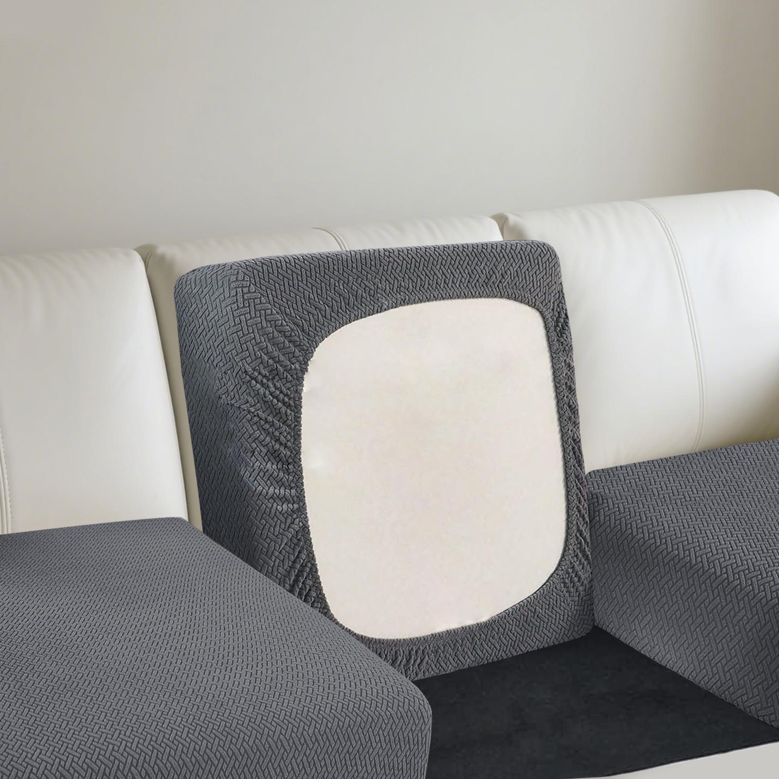 

1PC Sofa Seat Cushions Covers Stretch Elastic Jacquard Slipcover for Living Room Pet Kids Mat Couch Furniture Protector 1 Seater 50-65cm