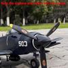 1PCS RC Emulated Airplane Model 8060 9060 1060 1170 1370 3 Blades Propeller Carbon Nylon for Electric/Methanol Petrol  Engine