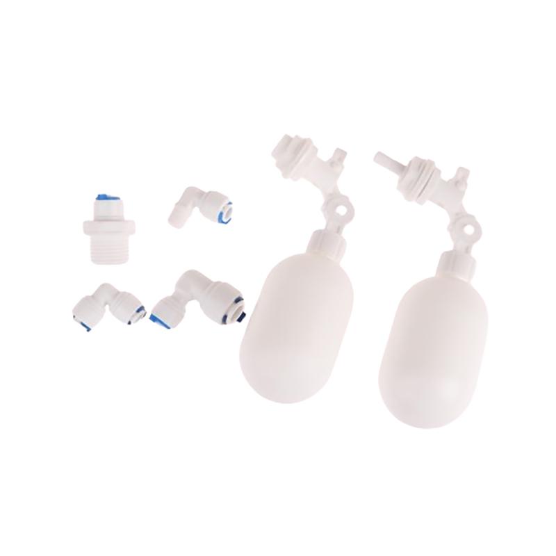 Water Tank Level Control Reverse Osmosis System 1/4" 3/8" Mini Float Valve Aquarium Fish Tank Water Dispenser Float Ball Valve