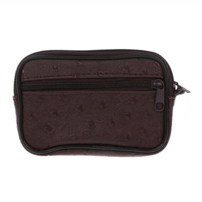 Kompakte Damen Herren Lässig Mini Geldbörse Clutch Umhängetasche Weich Mode Einfach Münzfach