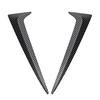 Authentic Car Carbon Fiber Vertical Rear Window Side Spoiler Wing For Toyota Sienna - Rear Window Mirror Tail Kits
