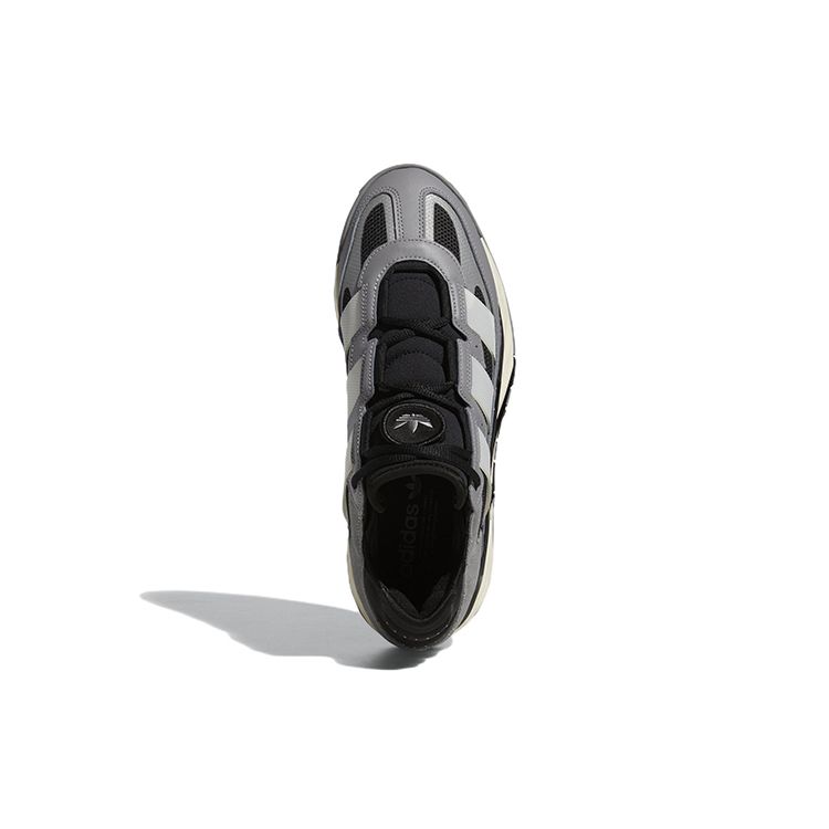 Adidas Niteball Szaro-Czarny Męskie Sneakersy Szaro-Trzy Chmurny-Biały Rdzenny-Czarny GW2017