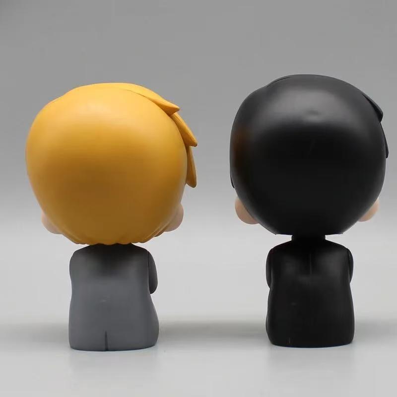 Cartoon Mob Psycho 100 Anime Figuren GK Reigen Arataka Q Edition Kawaii Sitzende Handflächenmodell Puppen Ornamente Sammlerstücke Spielzeug Geschenk