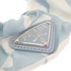 PRADA  1IF015_2DTP_F0X24 hair accessory blue/white silk Women
