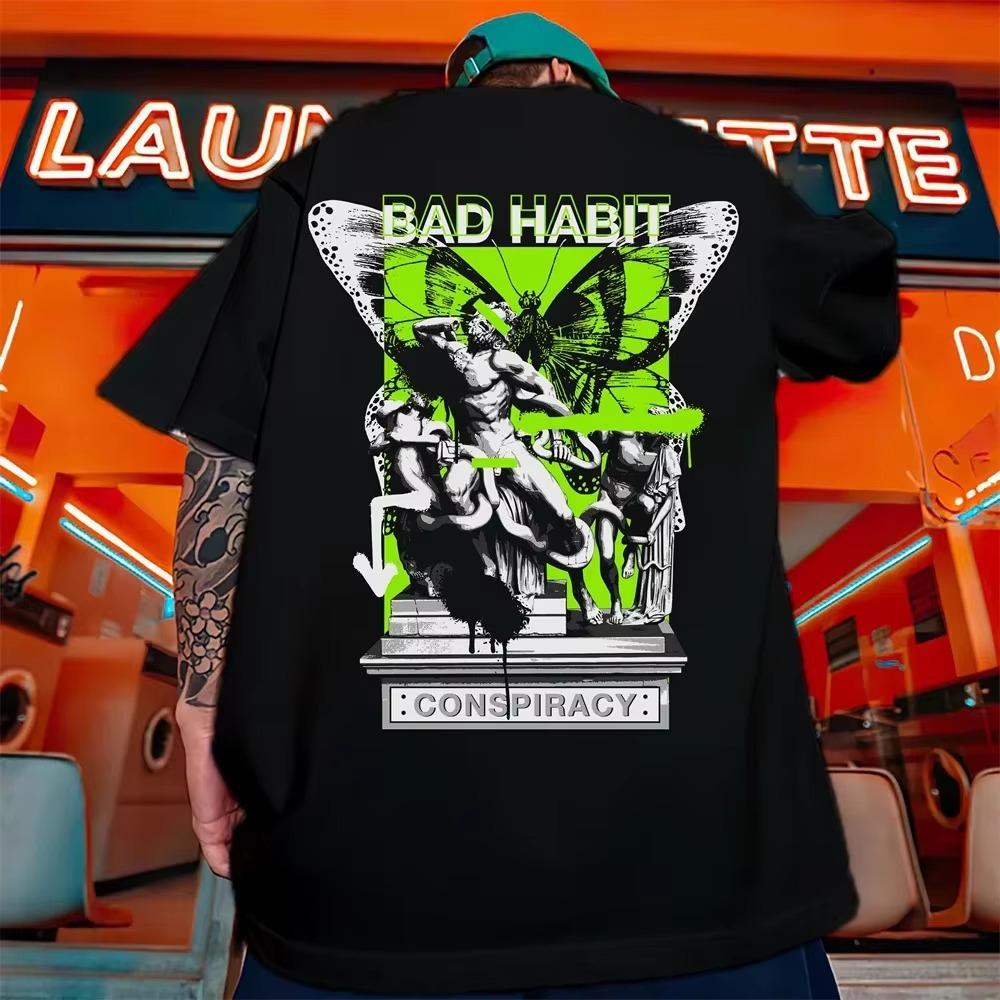 New Fashion Men's T-Shirt 3d Print Short Sleeve T-Shirt For Men Daily Casual Top Street Hip Hop Man Clothes Oversized Loose Tees