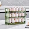 Egg Storage Box New Can Be Reversible Three Layers Of 30 Egg Tray Refrigerator Organizer Food Containers Kitchen Storage Boxes