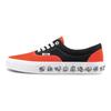 Vans Era Skeleton Printing Retro Casual Canvas Shoes Black Orange Colorblock 'Black Orange' Vans VN0A38FRT5M