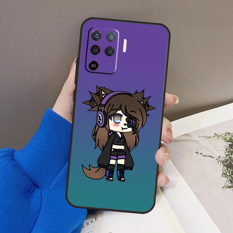 Gacha Life Game Case For Oppo A5 Pro A15 A17 A57 A77 A18 A38 A58 A78 A98 A94 A74 A54 A16 A76 A96 A40 A60 A80