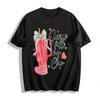 Jesus Fills My Cup Psalm 23:5 Christian Graphic Tee Pure Cotton T-shirt