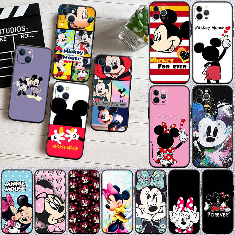 RT57 Mickey Minnie Mouse Case for Samsung Note 20 10 S25 S26 Plus Ultra Lite FE A51 A52 A53 A71 A72 A73 M20 M30 M21 M31 M51 A11 A70 A56 A26 A27