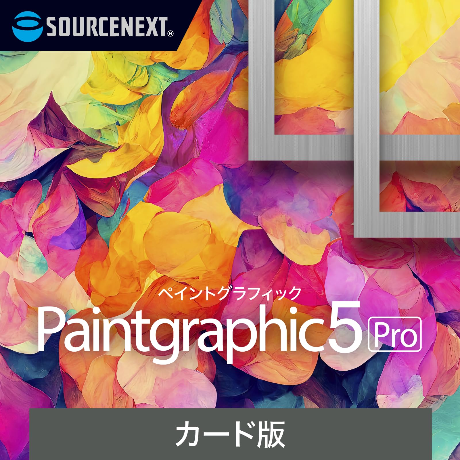 

Sourcenext Paintgraphic 5 Pro image editing software Windows compatible (Latest Version) Easy-to-use, long-selling