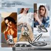Samsung S24/S25/S26 Ultra Magnetic Drop-Proof Phone Case with Rotating Stand - Gold Shield.