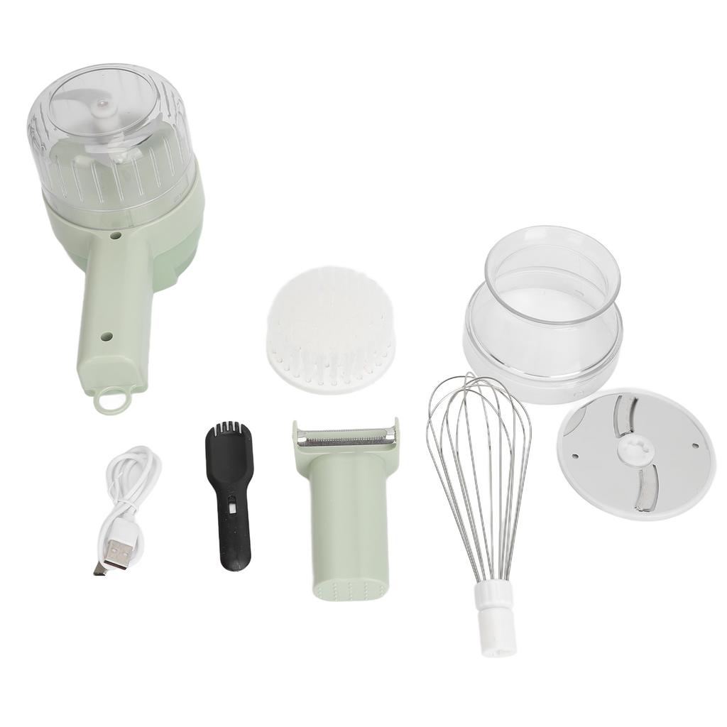 1200mAh Multifunctional Household Vegetable Chopper Handheld Electric Food Chopper with Whisk