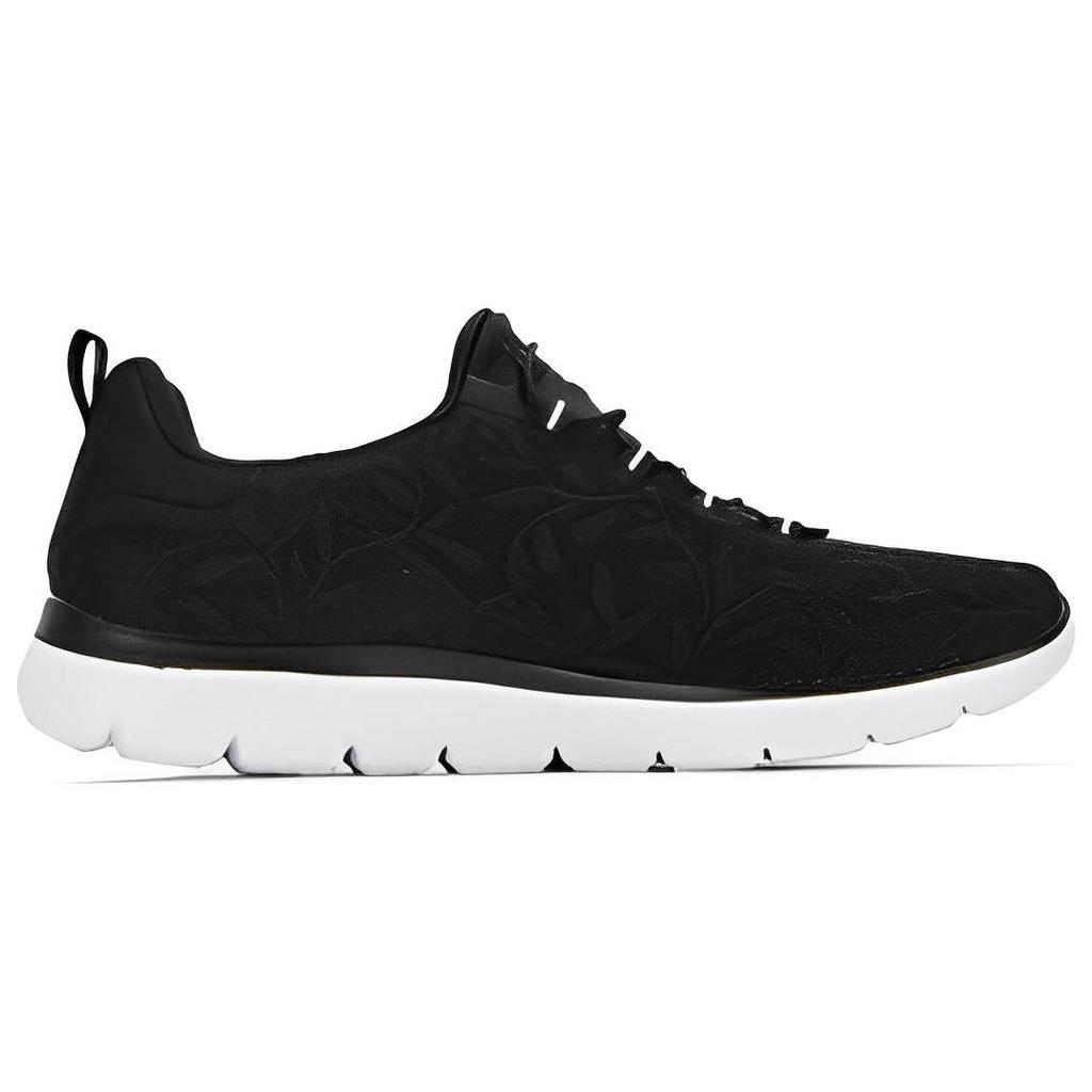 Skechers Summits Good Taste Cushioning Comfortable Leather Low Top Casual Running Shoes Women Sneaker Black 149936-BKW