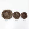 2025 Easter Nature Bird Nest Artificial Nest Handmade Easter Egg Nest Easter Decoration for Home Garden Decoration DIY Craft