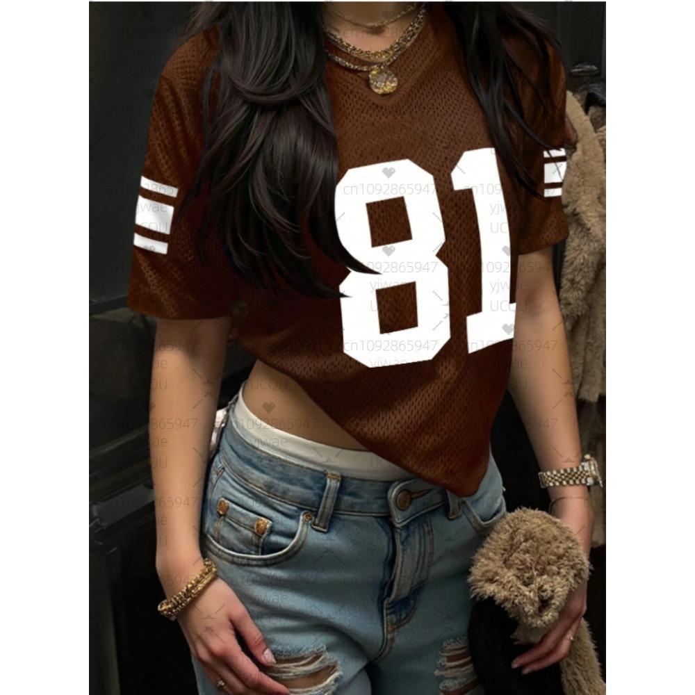 T-shirt V Neck Casual Fashion Y2k Colorful Butterfly T Shirts Women Short Sleeve Tee Shirt